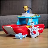 PAW Patrol Sea Patroller Vehicle with Chase and Shark Figure view 2
