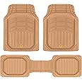 CAT® CAMT-9013 (3-Piece) Heavy Duty Deep Dish Rubber Floor Mats, Trim to Fit for Car Truck SUV & Van, All Weather Total Protection Durable Liners
