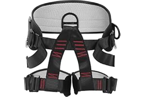 HeeJo Climbing, Safety Safe Seat Belt for Outdoor Tree Climbing, Outward Band Expanding Training Large Size,Climbing Gear