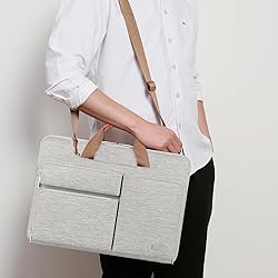 Lacdo 360° Protective Laptop Shoulder Bag for 13