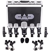CAD Audio DK7 7‑Piece Drum Microphone Set with Case