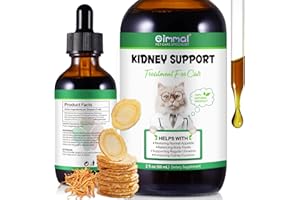 SHUANGJIA Specifically Formulated Kidney Support for Cats, Naturally Supports Healthy Kidney Function in Cats, Increase Immunity, Herbal Supplement Supports, for Kidney & Urinary Health, Energy & Appetite