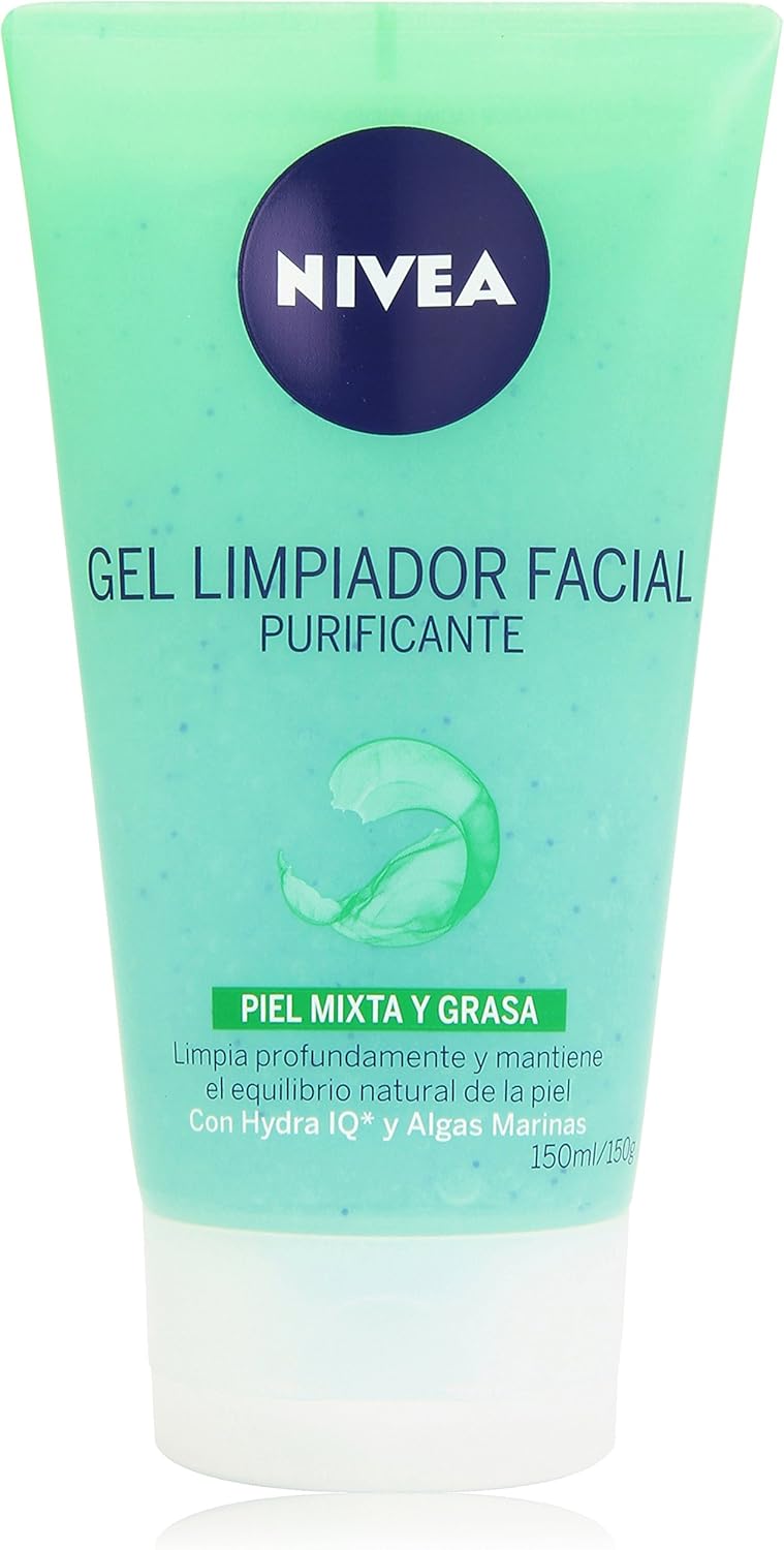 NIVEA Gel Limpiador Purificante para Piel Mixta y Grasa 150 ml