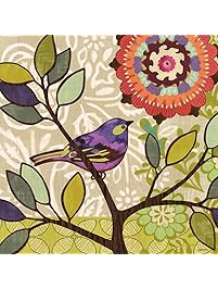 Cypress Home Bird Bliss Paper Cocktail Napkins, 20 count - 5&rdquo;L x 5&rdquo;H