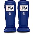 Fairtex SP3 Muay Thai Shin Guards for Men, Women, Kids | MMA Training, Kickboxing | Premium, Lightweight & Durable |Avoid shin splints During Training, Sparring