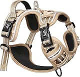 HEELE Dog Harness No Pull Adjustable Padded Reflective Camouflage S view 8