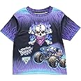 Monster Jam Matching Family T-Shirt Toddler to Adult Grave Digger El Toro Loco Megalodon