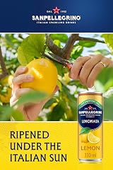 San Pellegrino Italian Sparkling Lemon Drink 12 x 330ml cans view 3