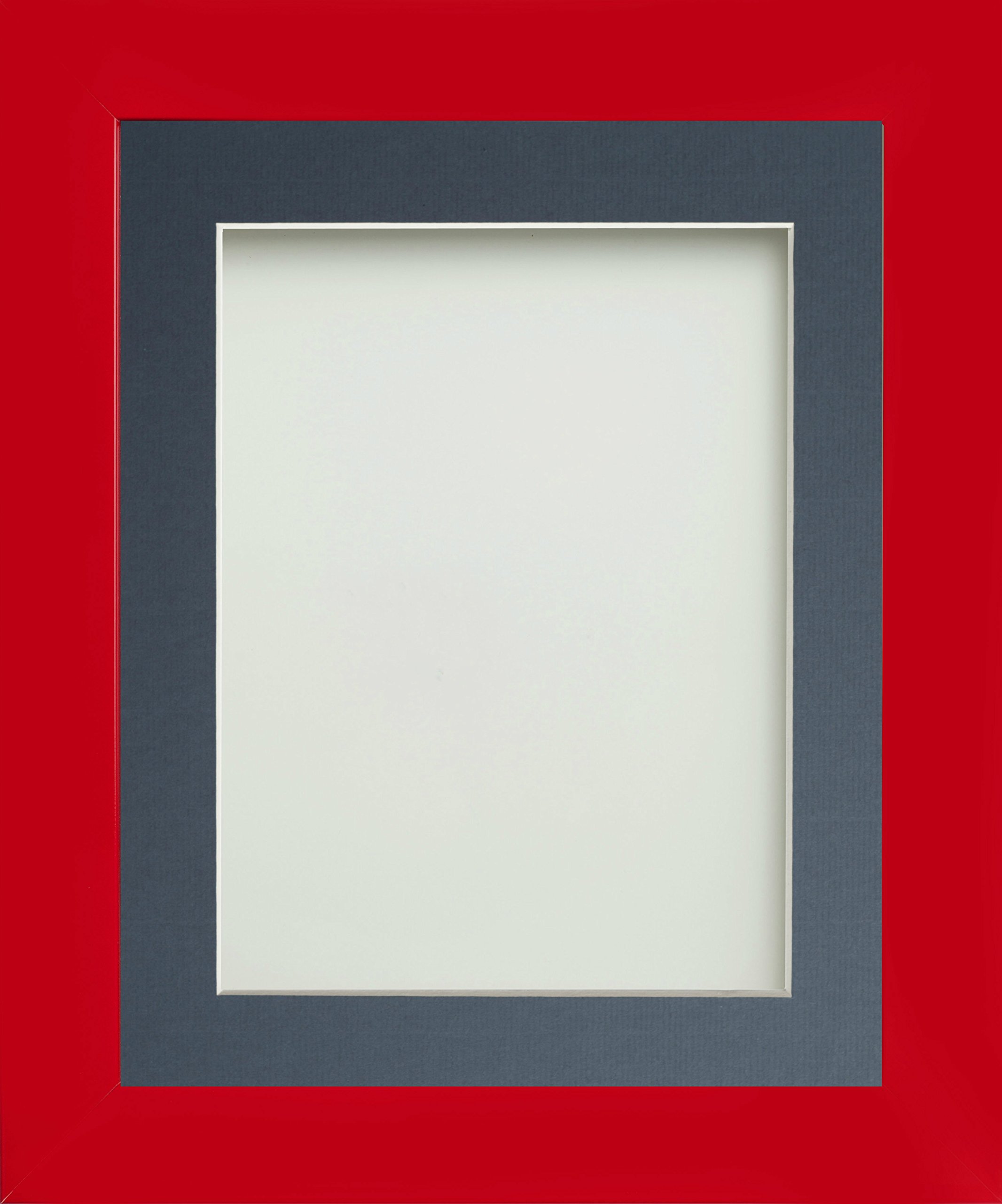 Frame Company Candy Range Crimson Picture Photo Frames with Mount*Choice of Colours*