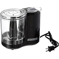 Black+Decker, Improved Assembly, HC300B FreshPrep 3-Cup Electric Food Chopper, capacity
