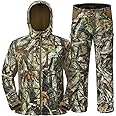 TIDEWE Hunting Clothes for Men, Safety Strap Compatible Hunting Jacket and Pants