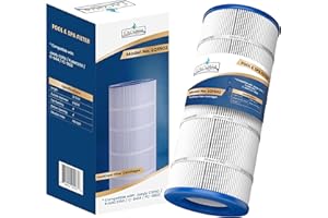 LACQUA Pool Filter Cartridge LQ1502 150 SqF for Jandy CS150, R0462300, PJANCS150, Unicel C-8414, Pleatco PWWCT150, Hayward CCX1500RE, CC1500RE, Star-Clear Plus C1502, CX1520RE, Ultral-B3.