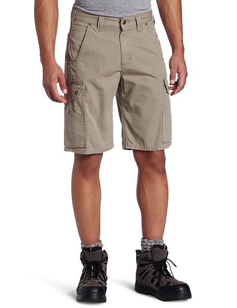 Cotton ripstop cargo work short Clearance