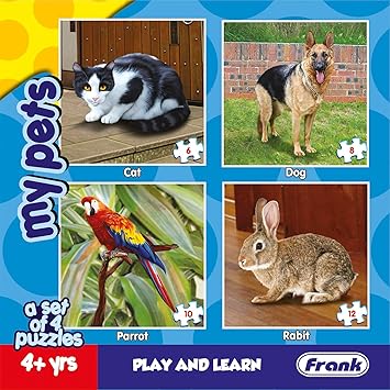 Frank My Pets Puzzle for 4 Year Old Kids and Above