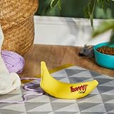 YEOWWW Banana Singles Cat Toy with Organic USA Catnip view 2