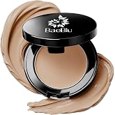 Organic Cream Concealer 100% Natural Full Coverage Dewy Finish, Coconut | Smooth application, Non-comedogenic, Crease-resistant coverage, Brightens complexion, Long-lasting wear, Vegan, Made in USA