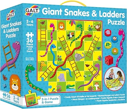 Giant Snakes \u0026 Ladders Puzzle: Toys \u0026 Games