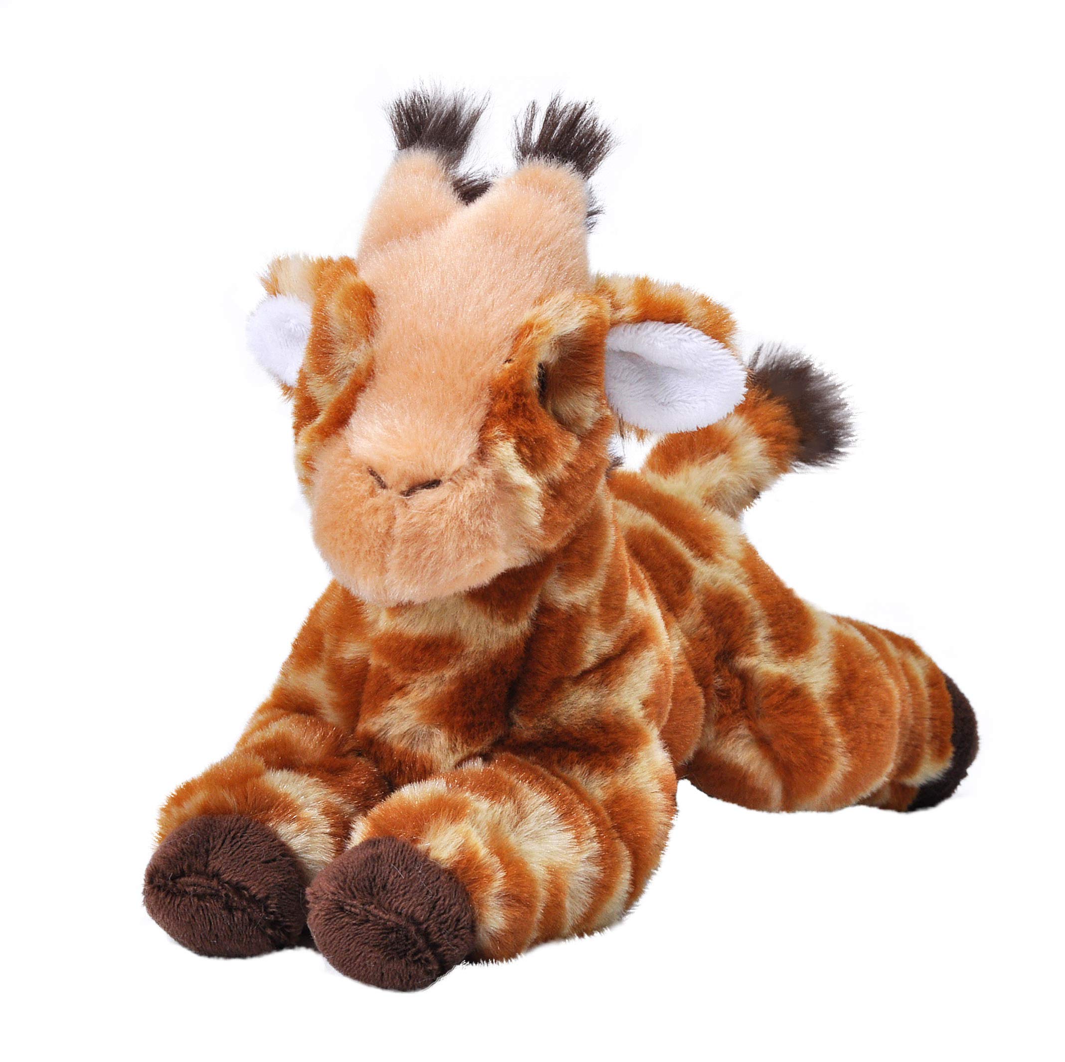 Wild Republic EcoKins Mini Giraffe Stuffed Animal 8 inch, Eco Friendly Gifts for Kids, Plush Toy, Handcrafted Using 7 Recycled Plastic Water Bottles