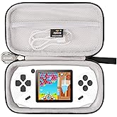Aproca Case Compatible with Beijue/TaddToy/GREENCREEK 16 Bit Handheld Games, Portable Storage Bag for Accessories -Gery (Case Only)