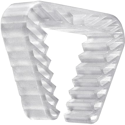 Fensterklammer groß transparent