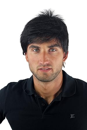 wig me up gfw1169 1b herrenperucke perucke manner kurz jugendlich lassig wild sturmisch struppig aufgestylt modisch schwarz toupet neu