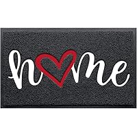 StepLively Door Mat Home Welcome Mats Outdoor and Indoor, Heavy-Duty Low-Profile Non-Slip Durable Front Welcome Mat Doormat f