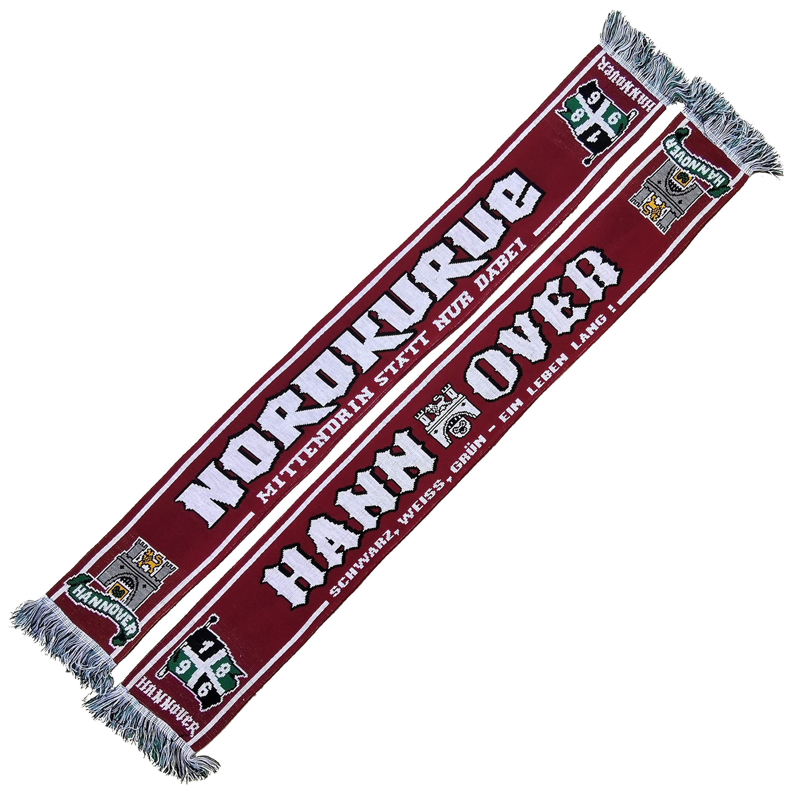 Generisch Hannover Scarf Football Scarf (Knitted Scarf) Northern Curve