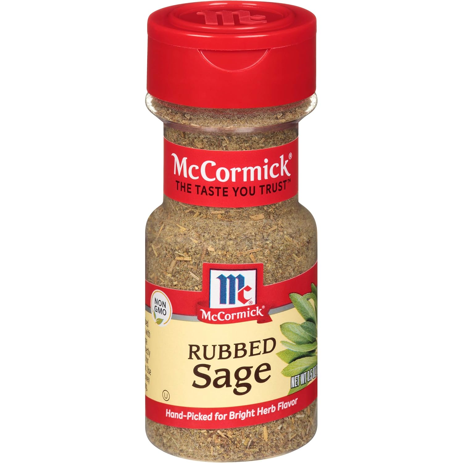 McCormick Rubbed Sage, 0.5 oz 