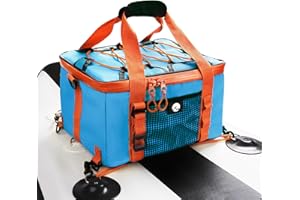MoiShow Paddle Board Cooler, Paddleboard Cooler Deck Bag with Detachable Bottle Opener, Paddle Board Accessories, Sup Cooler Bag for Beach, Camping, Kayaking, Travel