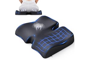 Benazcap 2025 Upgraded Large Thickened Seat Cushion for Wheelchair/Office Chairs, Wheelchair Cushion/Desk Chair Cushions/Offi