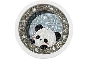 TINMI ARTS Kids' Paint by Number Kits-Panda 5D Diamond Dotz Kits ，Diamond Painting for Kids 6-8, Frame Kit Set for Beginners, Crafts for Kids Age 4-6, 6-8, 8-12