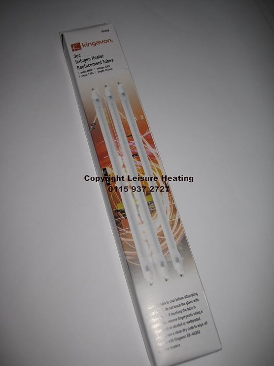 Halogen Heater Replacement Tubes 242mm long 400W Amazon.co.uk Kitchen