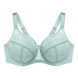 Full Figure Plus Size Lace Comfort Wonderwire Bra