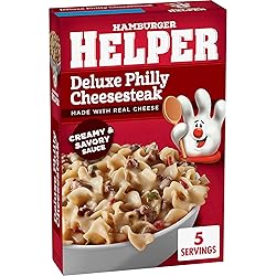 Hamburger Helper Deluxe Philly Cheesesteak, 4.8