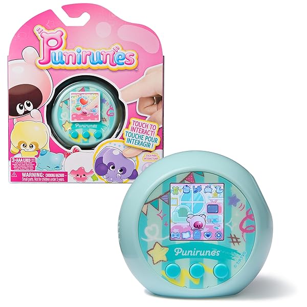 PUNIRUNES, INTERACTIVE DIGITAL TOY WITH 55 SQUISHY CHARACTERS...