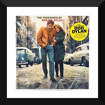 Music And Musicians Poster Collection The Freewheelin Bob Dylan Album Cover Art Tallenge Music Collection International Quality Framed Poster 12 X 12 Inches For Decoration Or Gifting Amazon In Home Kitchen