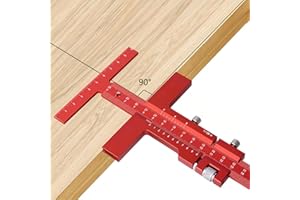 1 PCS Woodworking Sliding Gauge Aluminum Alloy Scriber Ruler T Measuring Tools Marking Gauge Scriber Woodworking T Square