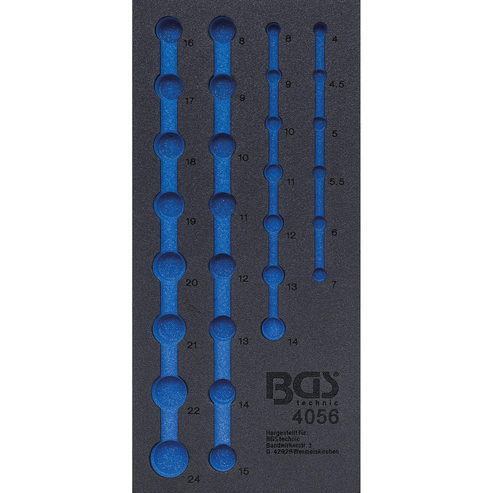 BGS 4056-1 | Tool Tray 1/3, empty | for BGS 4056