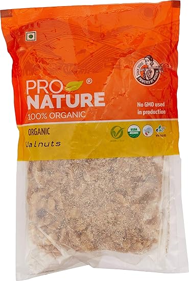 Pro Nature 100% Organic Walnuts, 200g