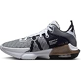 Nike Mens Lebron Witness 7 Basketball Shoes DM1123-100 (White/Black/Metallic Silver, us_Footwear_Size_System, Adult, Men, Numeric, Medium, Numeric_11)