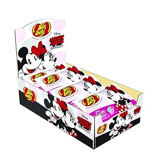 Jelly Belly Minnie Mouse Jelly Beans, Assorted Flavors, 1-oz, 24 Pack
