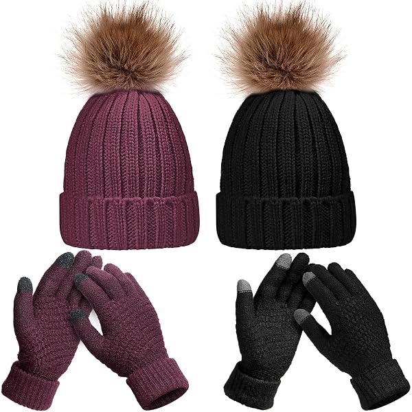 Gorro De Invierno Cálido De Punto FENELY Para Dominican Republic