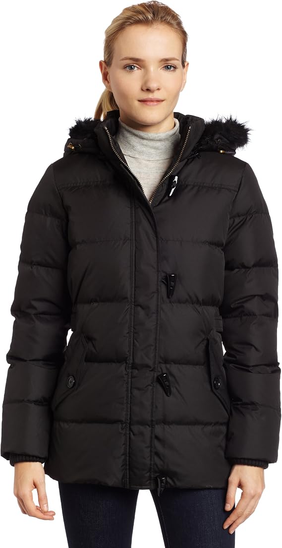 tommy hilfiger women's long down coat