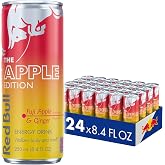 Red Bull Energy Drink, Fuji Apple &amp; Ginger, Apple Edition | contains caffeine, taurine, B-vitamins, sugar, and water, 8.4 fl oz, pack of 24 cans