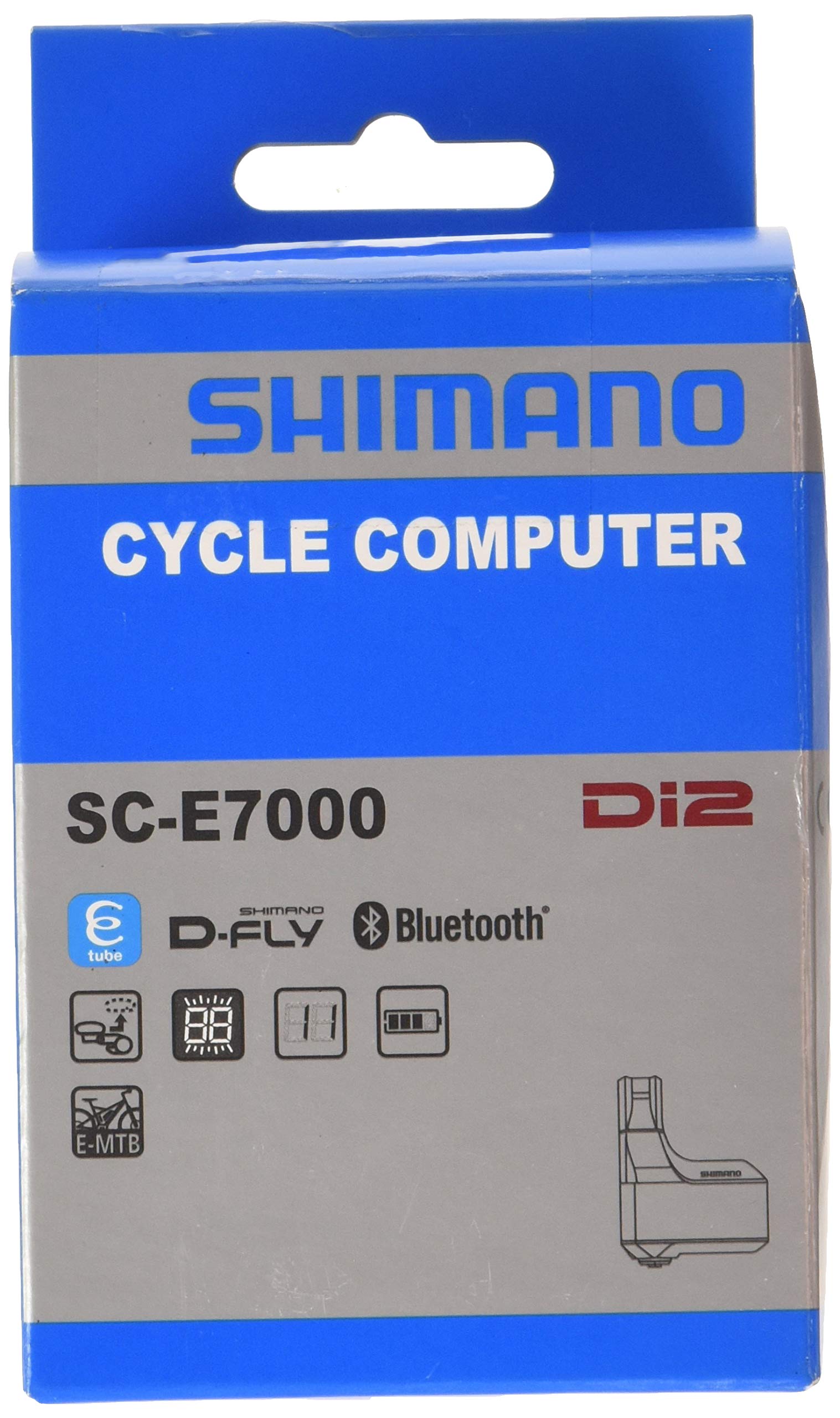 Shimano STEPS SC-E7000 STEPS cycle computer display, for 31.8 mm / 35.0 mm