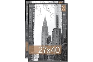 MCS, Black 27x40 Inch Trendsetter Poster Frame, 2-Pack (65958)