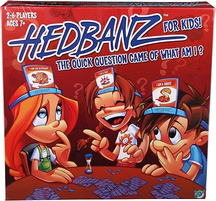 Amazon Hedbanz ヘッドバンズ カードゲーム トランプ おもちゃ