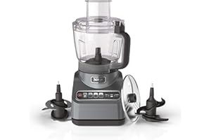 Ninja Professional Plus Food Processor 1000-Peak-Watts with Auto-iQ Preset Programs Chop Puree Dough Slice Shred with a 9-Cup