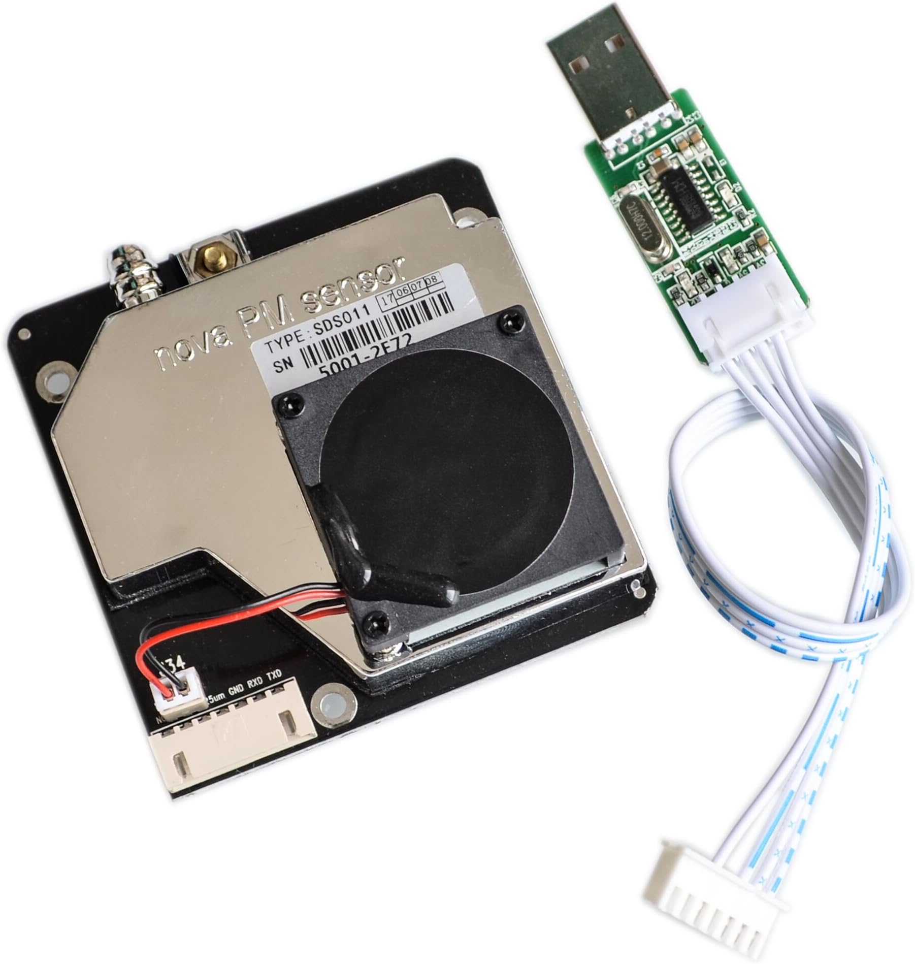 Seajunn Nova PM sensor SDS011 High precision laser pm2.5 air quality detection sensor module Super dust dust sensors, digital output