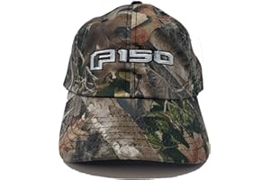 CHECKERED FLAG SPORTS Ford F150 Camo Hat for Men - Adjustable Auto Racing Baseball Cap